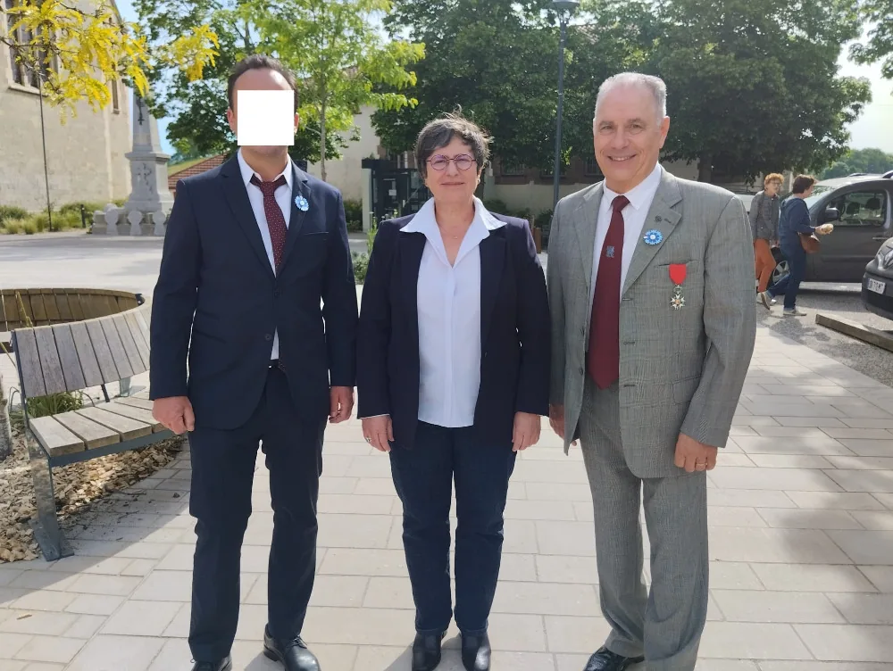 Remise de la Légion d'honneur à l'un de nos adhérents